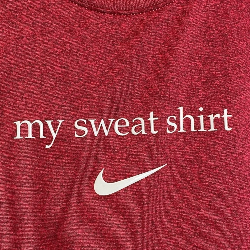 Nike Womens Shirt Sz XS Maroon Color
